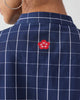 Basic Mid Length Kurta - Navy & White Checks