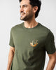 Cheetah T-Shirt - Olive