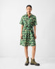 Alappuzha Shirt Dress - Green Printed