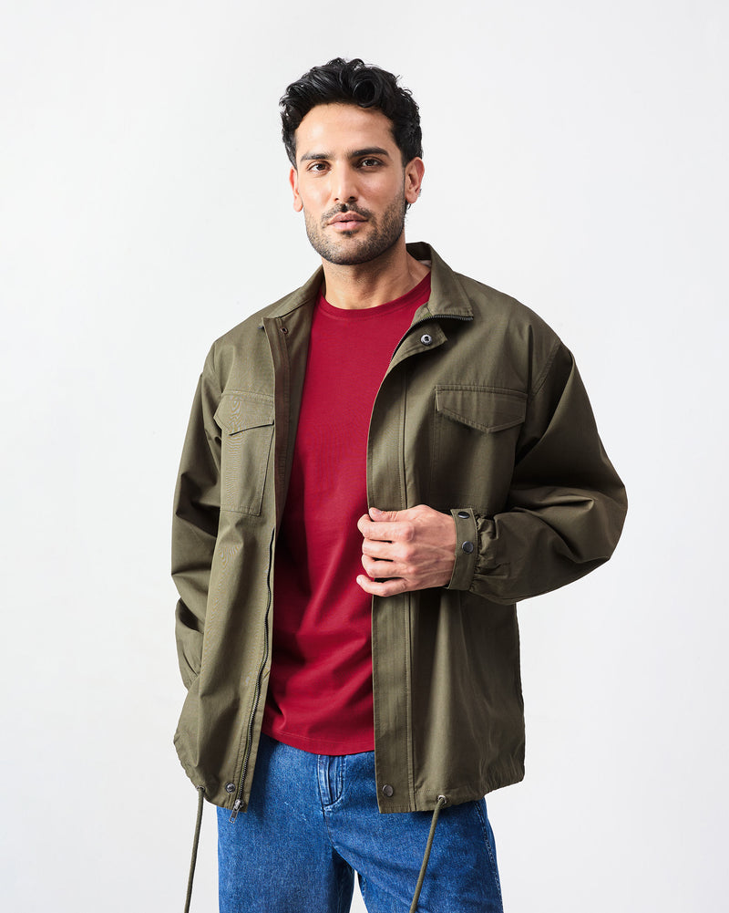 Utility Jacket - Olive