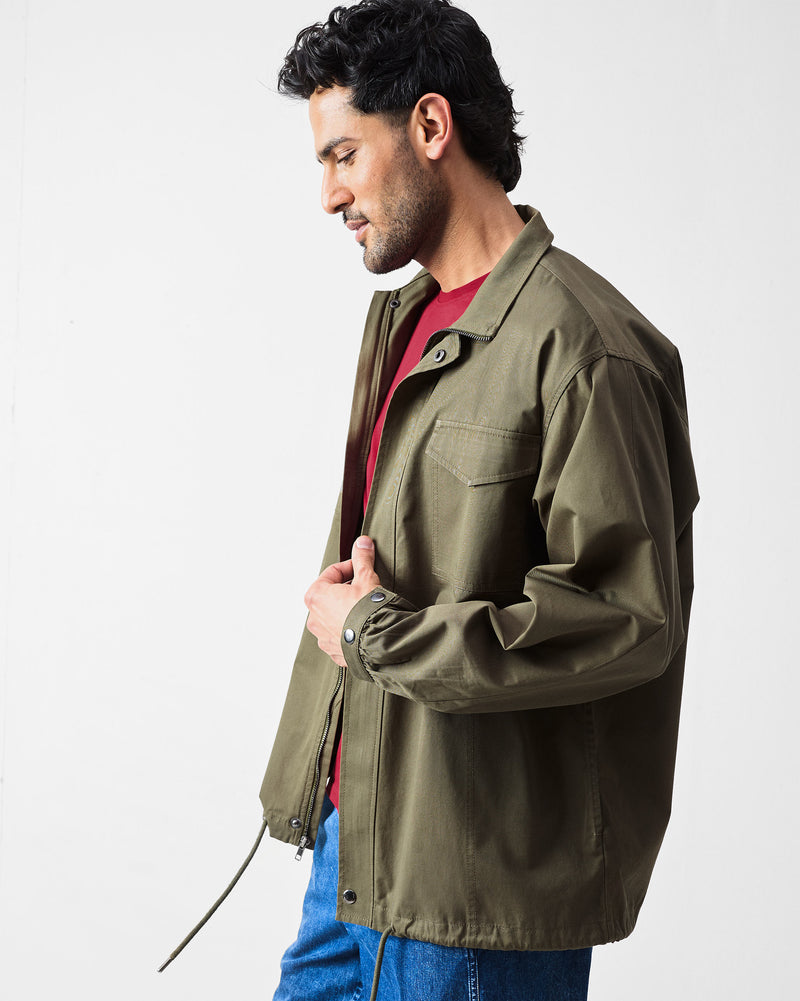 Utility Jacket - Olive