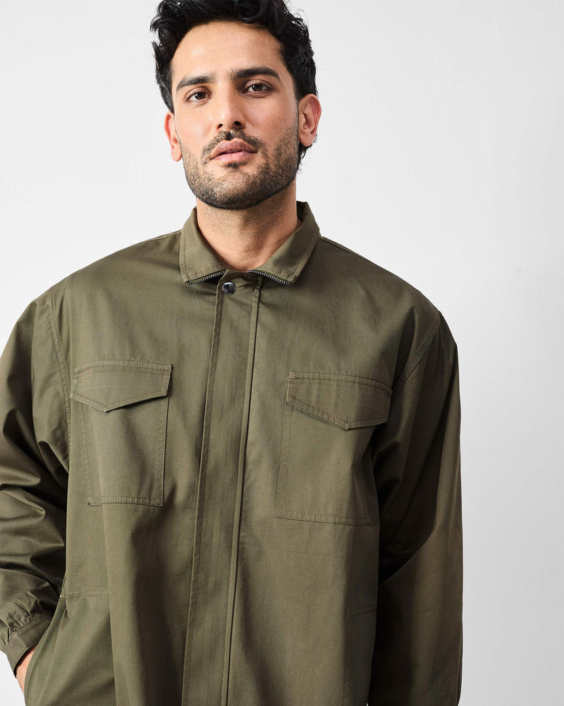 Utility Jacket - Olive
