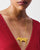 Chunky Bull Necklace - Gold
