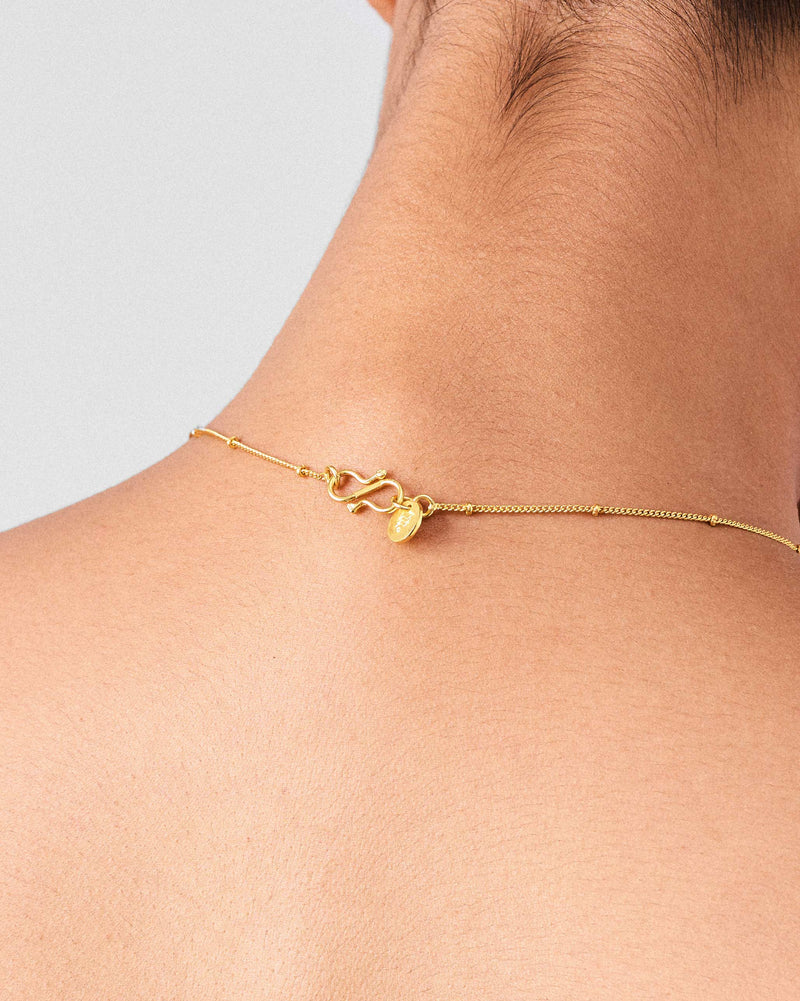 Chunky Bull Necklace - Gold