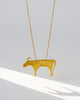 Chunky Bull Necklace - Gold