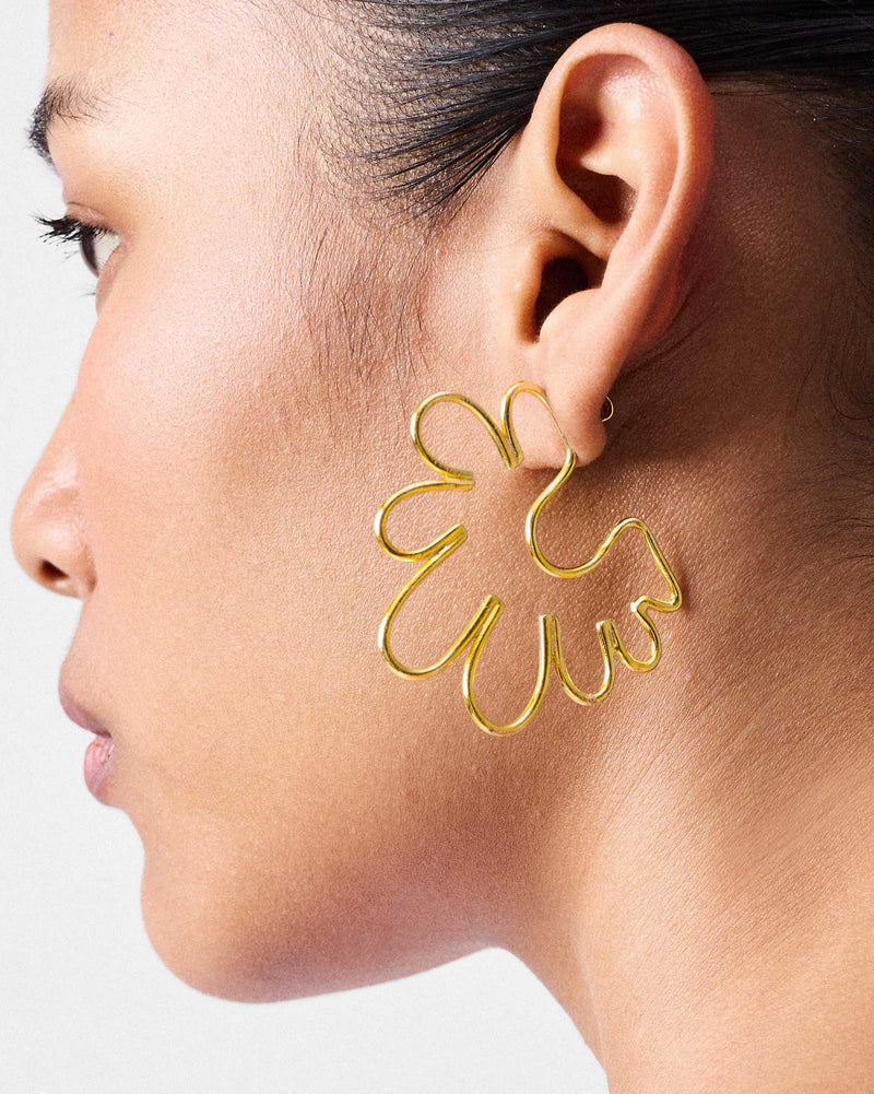 Summer Hoops - Gold