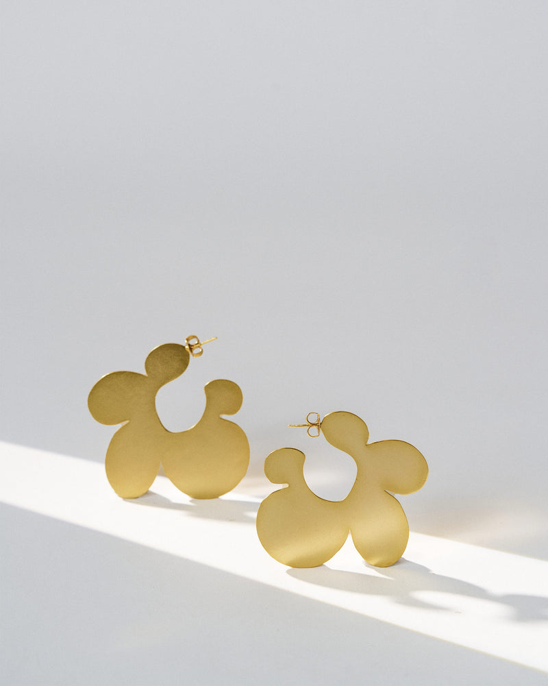 Bloom Hoops - Gold