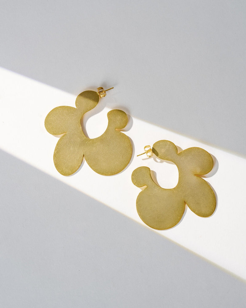 Bloom Hoops - Gold