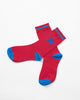 Starstruck Socks - Red & Cobalt Blue