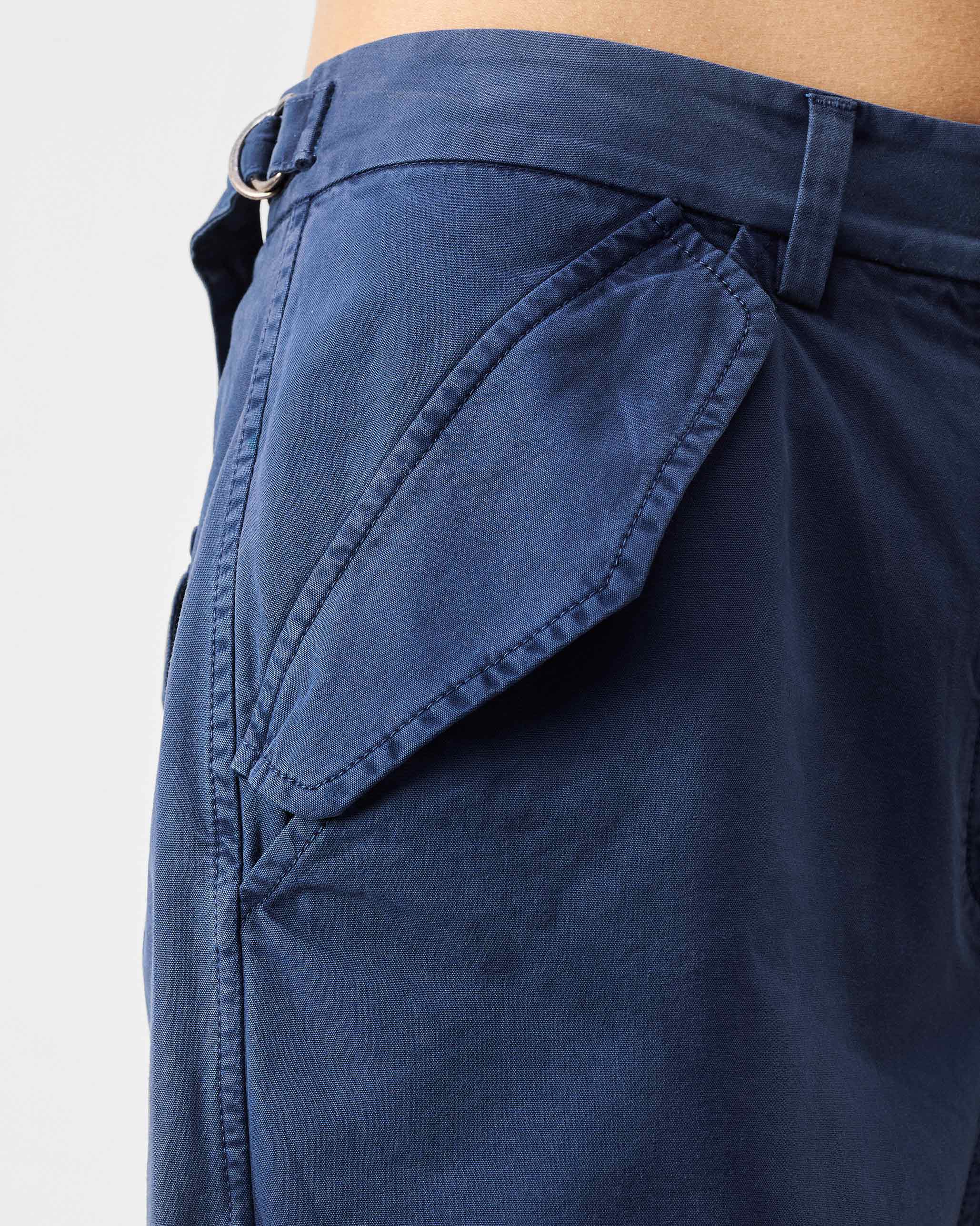 Vellore Capris - Navy