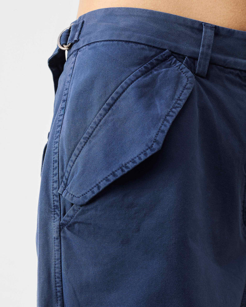 Vellore Capris - Navy