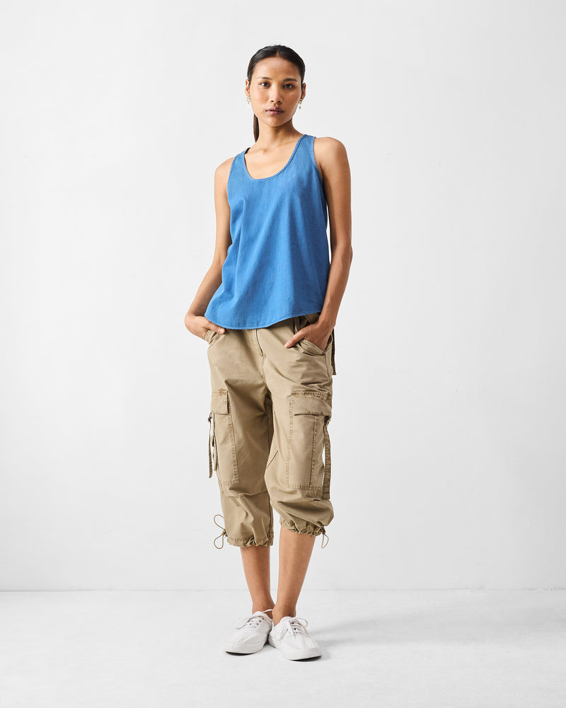 Vellore Capris - Khaki