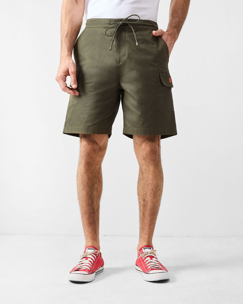 Utility Shorts - Olive