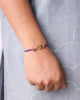 Alphabet B Rakhi - Purple