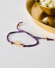 Alphabet N Rakhi - Purple
