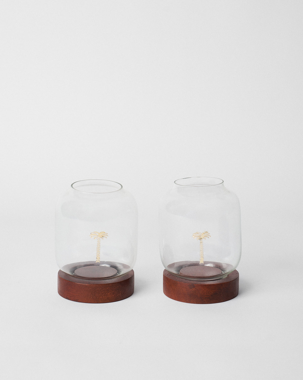 Indus Palm Votive - Set of 2