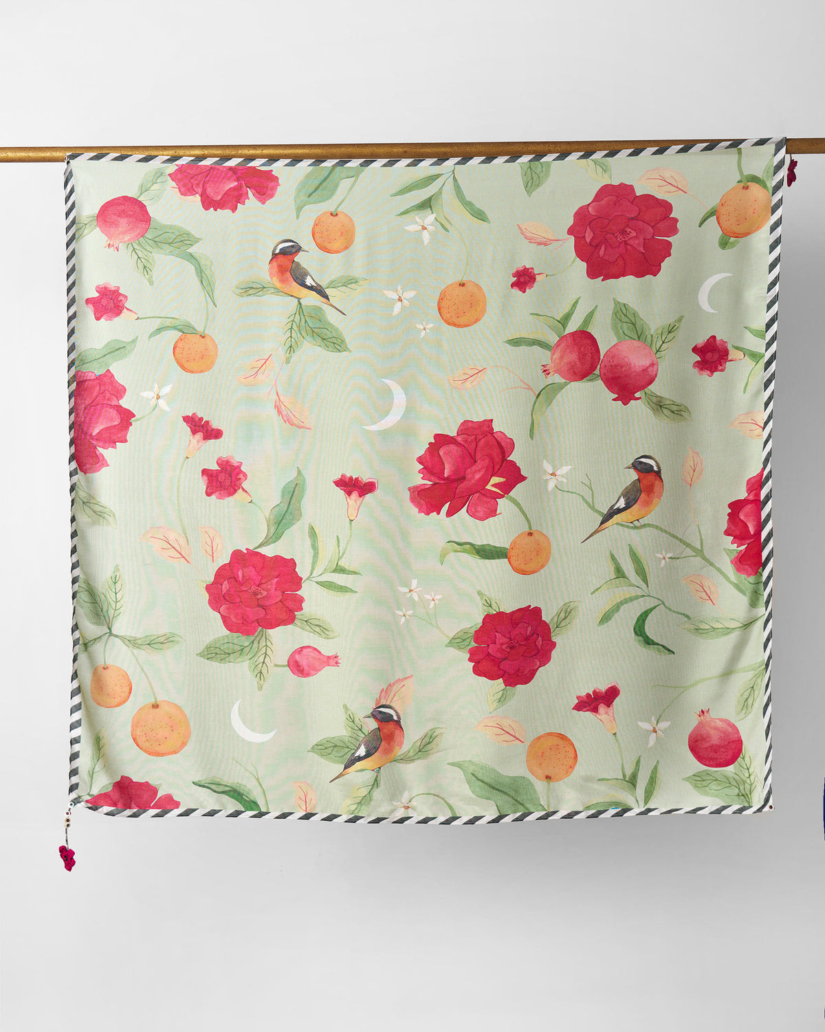 Dusk Garden Scarf - Mint