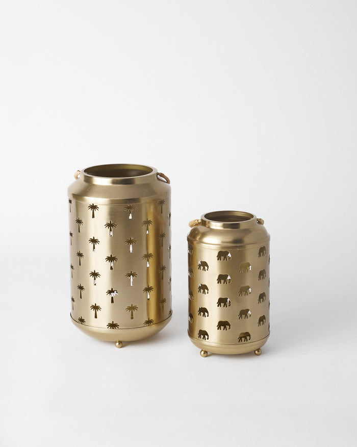Ele Palm lantern - Set of 2