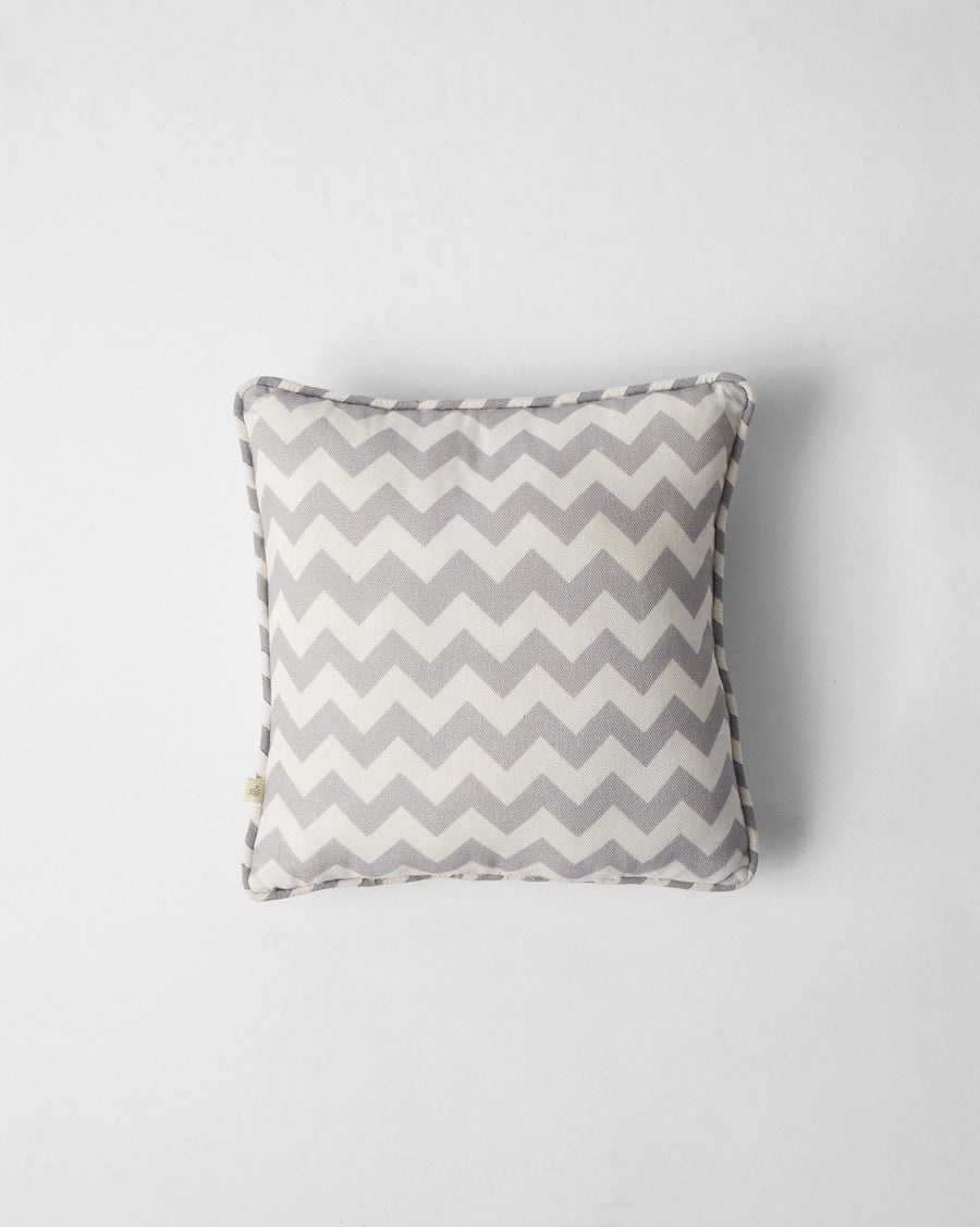The cushion's chevron reverse.
