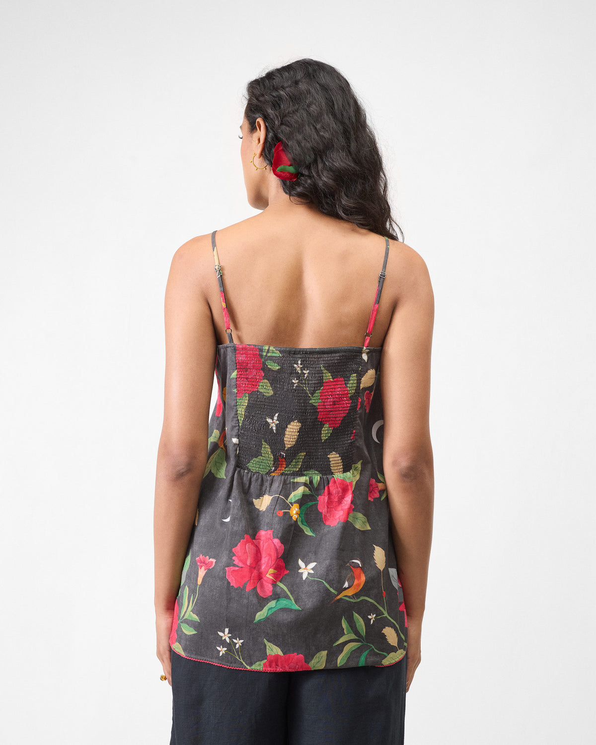 Jaisalmer Shirt with Slip - Charcoal