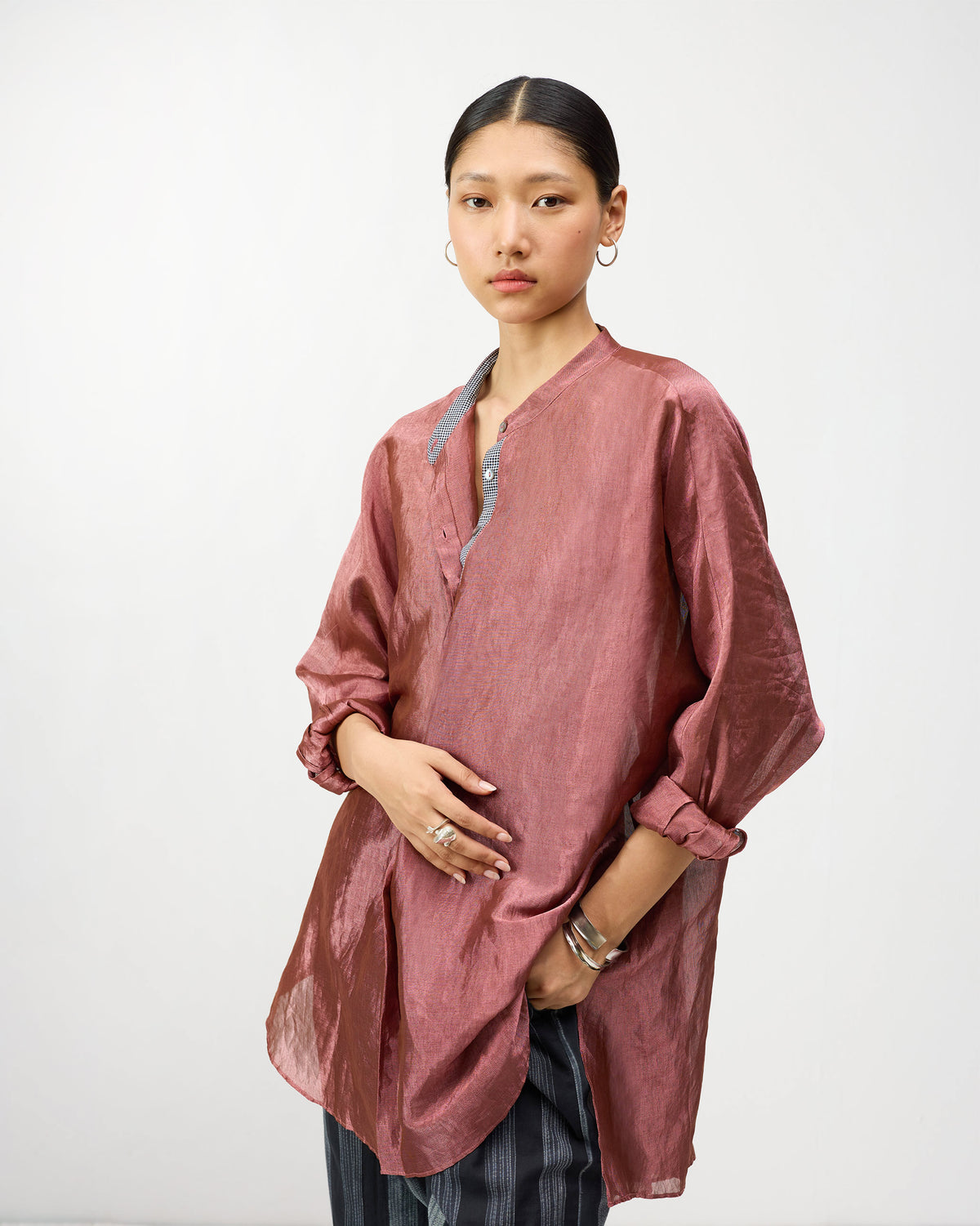 Tab Top - Pink