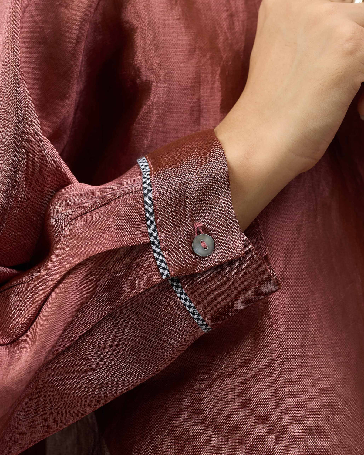 Tab Top - Pink