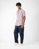Mistari Shirt - Charcoal Print