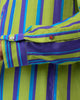 Jashn Kurta - Green & Blue Stripes