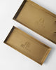 Aurum Platter with Tong - Set of 3