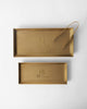 Aurum Platter with Tong - Set of 3