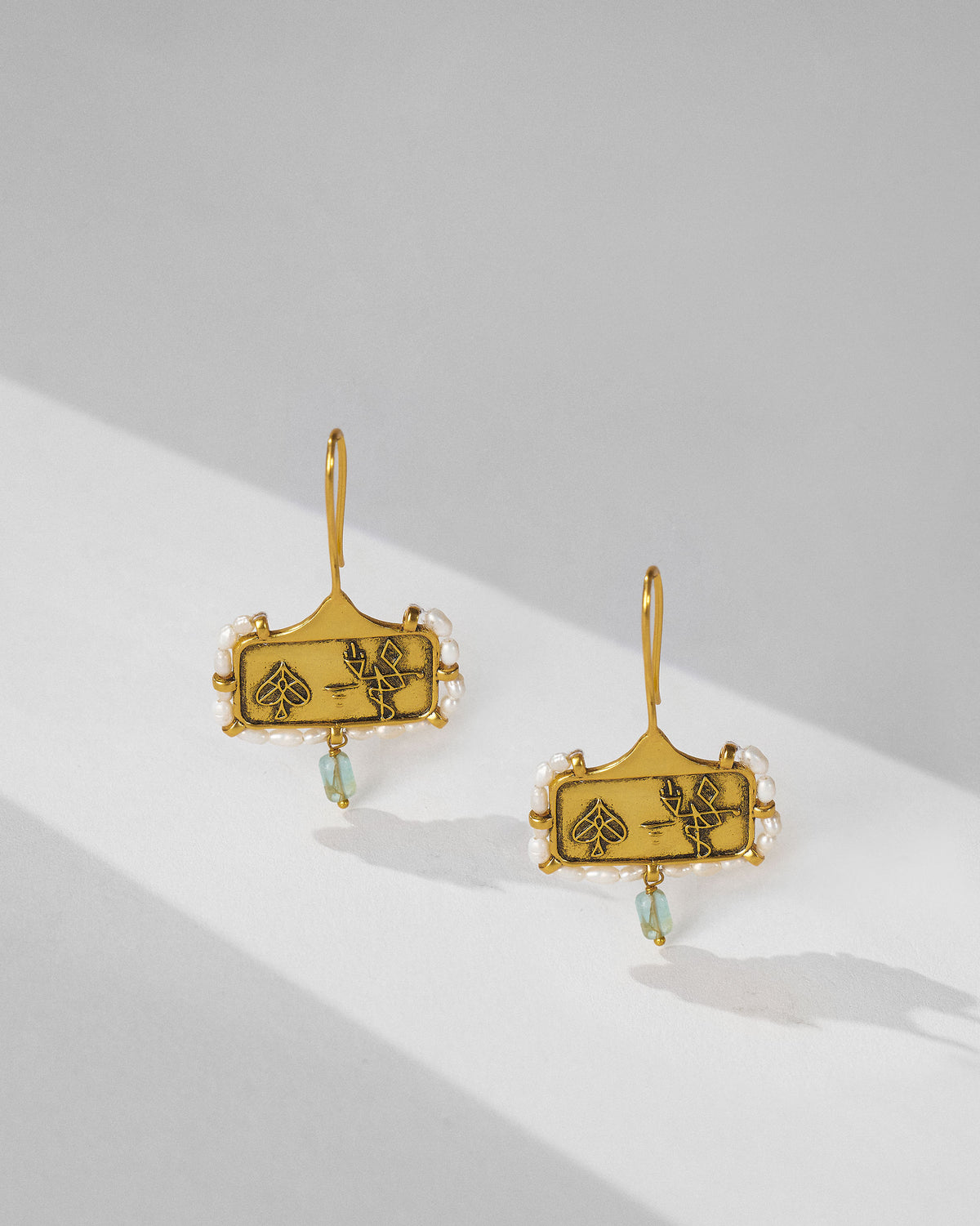 Bulbul Earrings - Gold