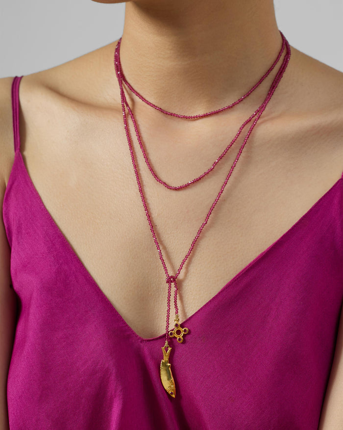 Jal Pari Necklace - Gold
