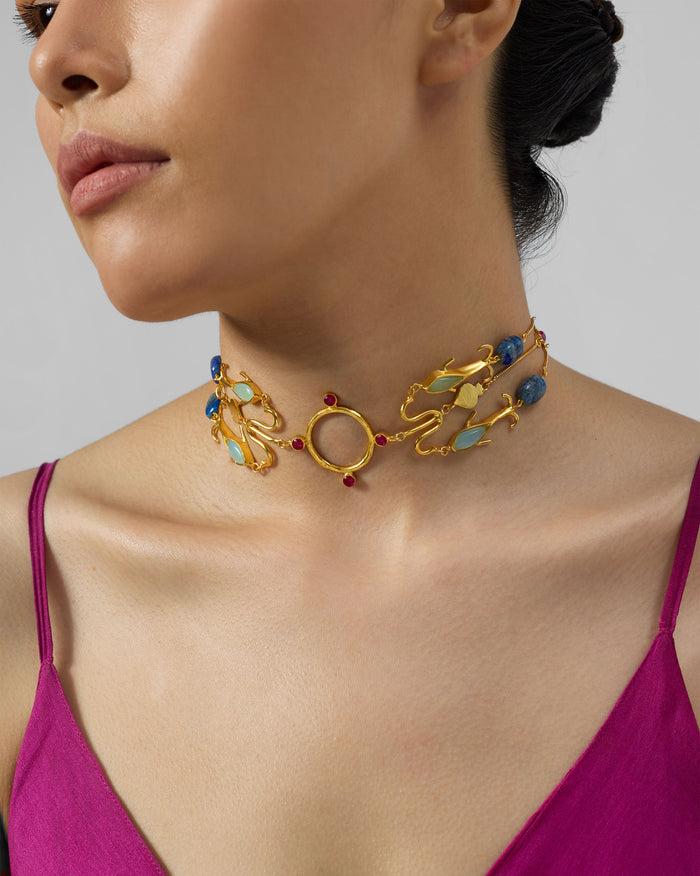 Indus Necklace - Gold