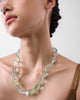 Paan Fluorite Necklace - Gold