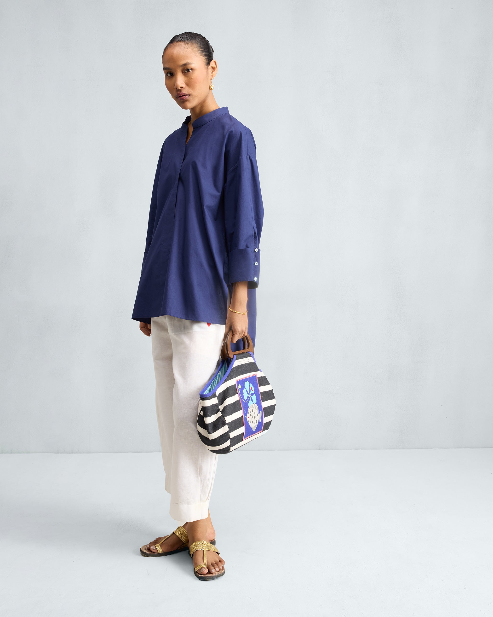 Cirrus Shirt - Ink Blue