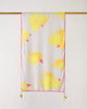 Floral Scarf - Grey