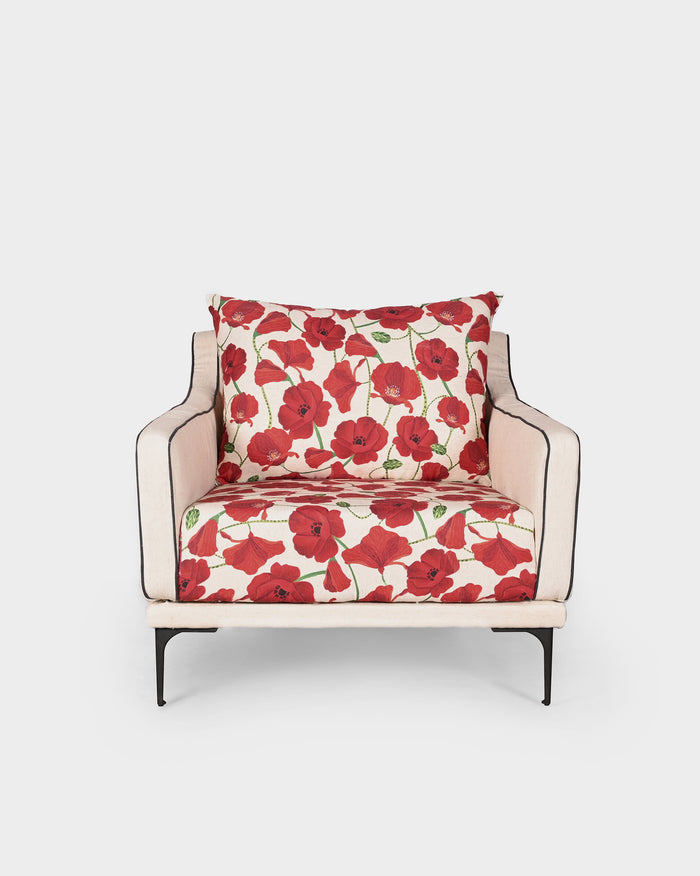 Field Lounge Chair - Red