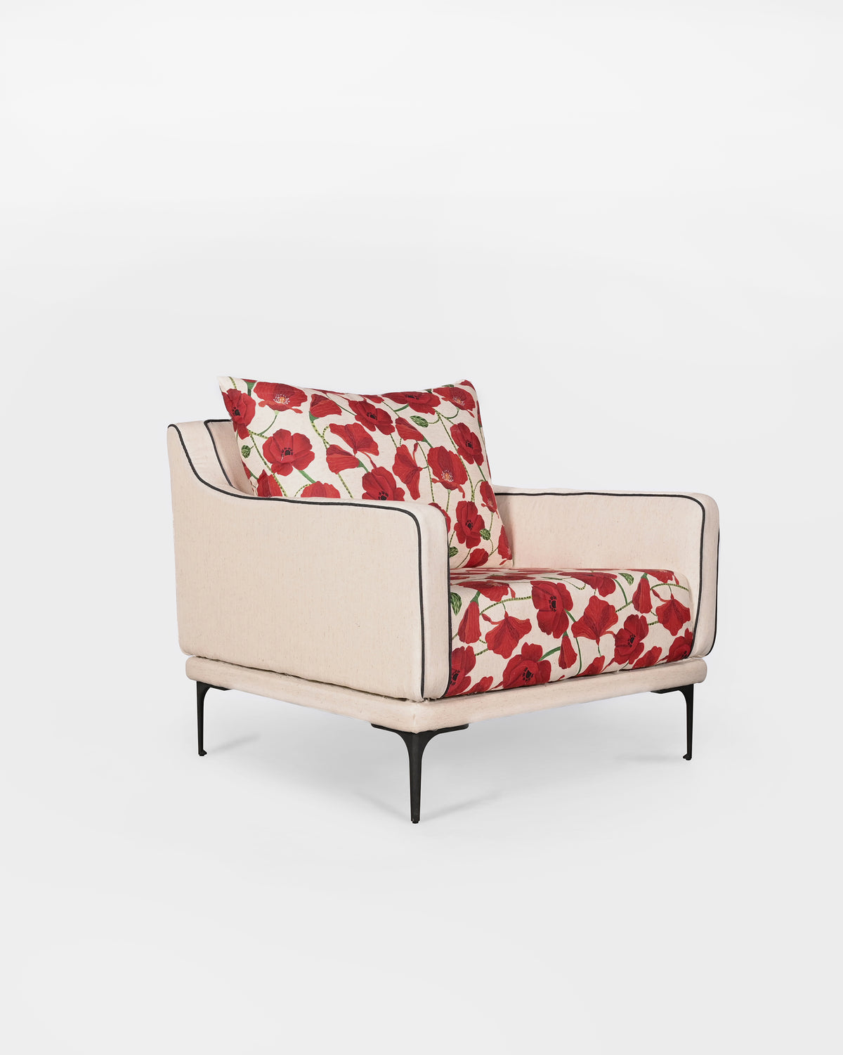 Field Lounge Chair - Red