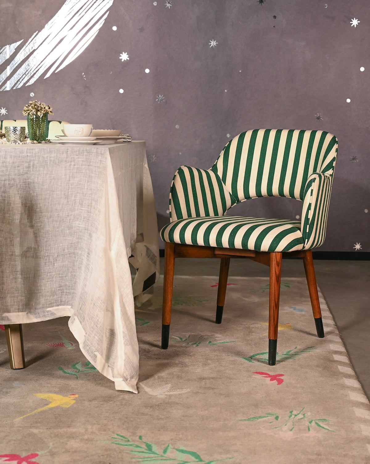 Rhythm Dining Chair - Green