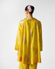 Flare Panelled Shirt - Chartreuse & Gold Printed