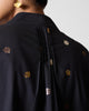 Tangier Top - Black & Gold Printed