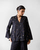Tangier Top - Black & Gold Printed