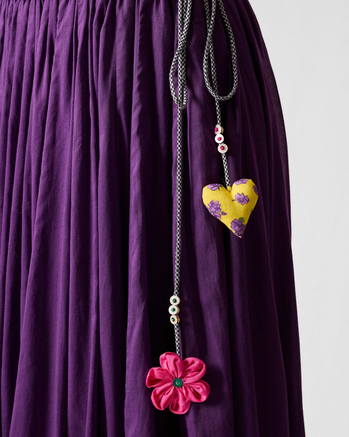 Sahara Skirt - Purple & Gold