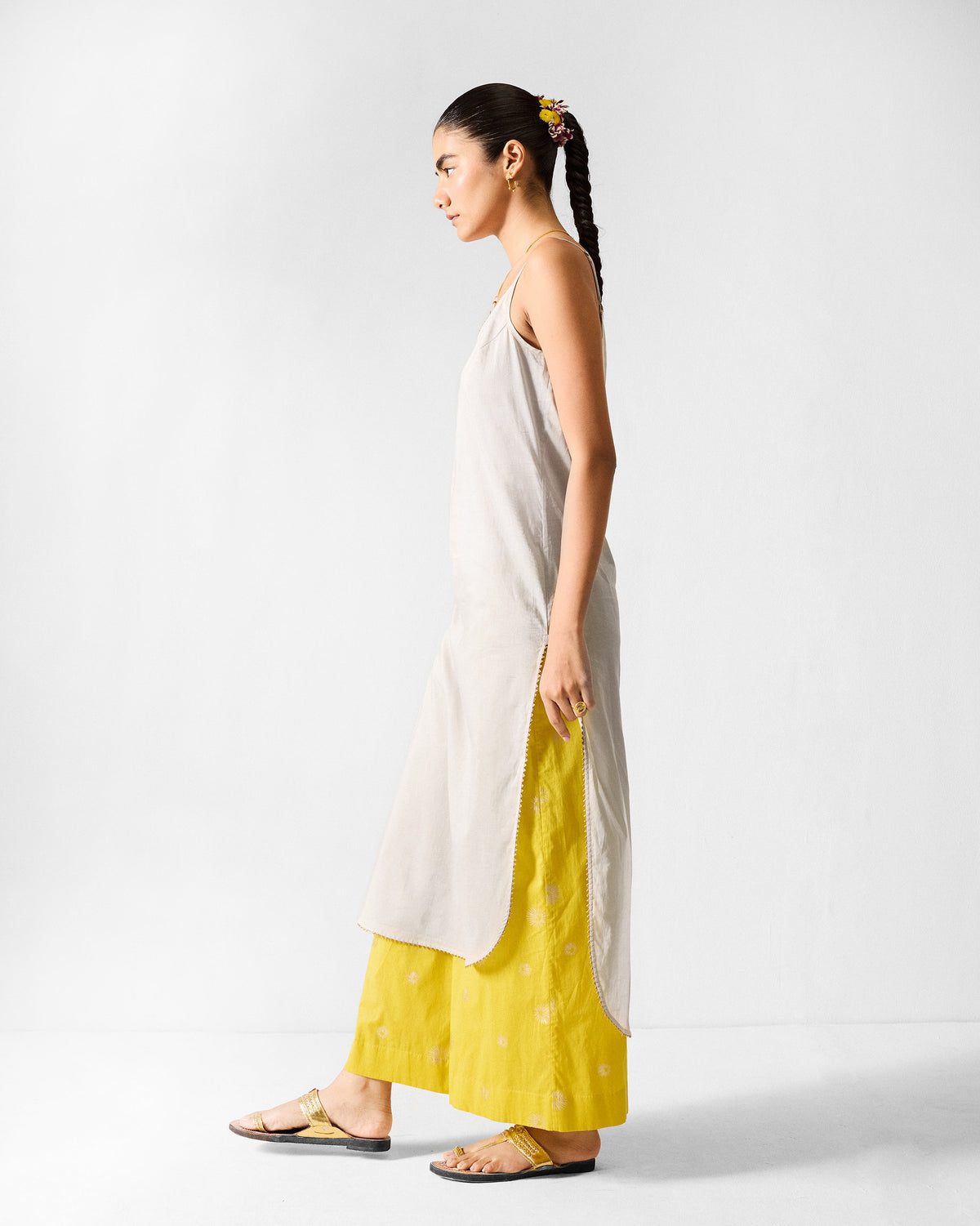 Kumaon Slip - Grey