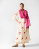 Hampi Kurta - Ivory & Fuchsia Embroidered