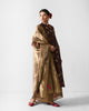 Kovai Kurta - Chocolate Brown & Gold Printed