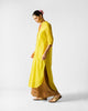 Kumaon Kurta - Lime & Gold Checks