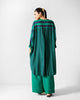 Lazy Sunday Tunic - Navy & Green Printed