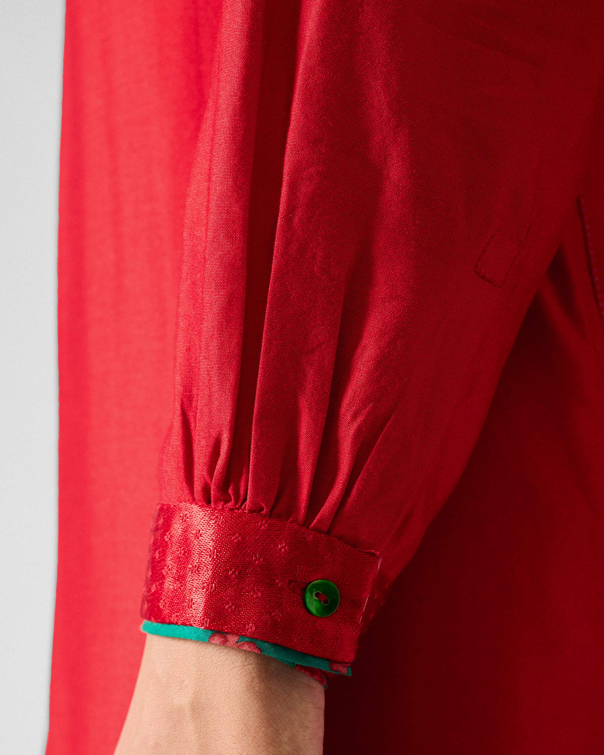 Chaand Kurta - Red