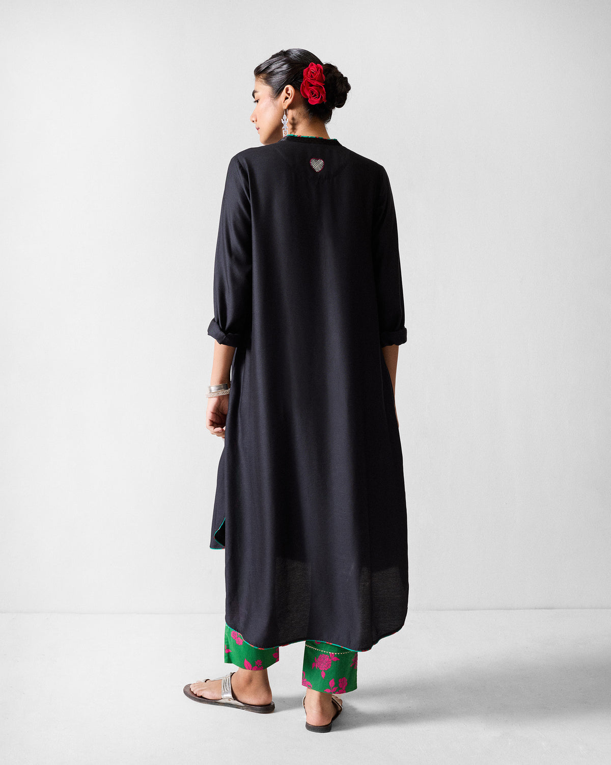 Chaand Kurta - Black thumbnail 3